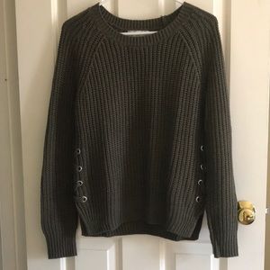 Pink Rose knit sweater